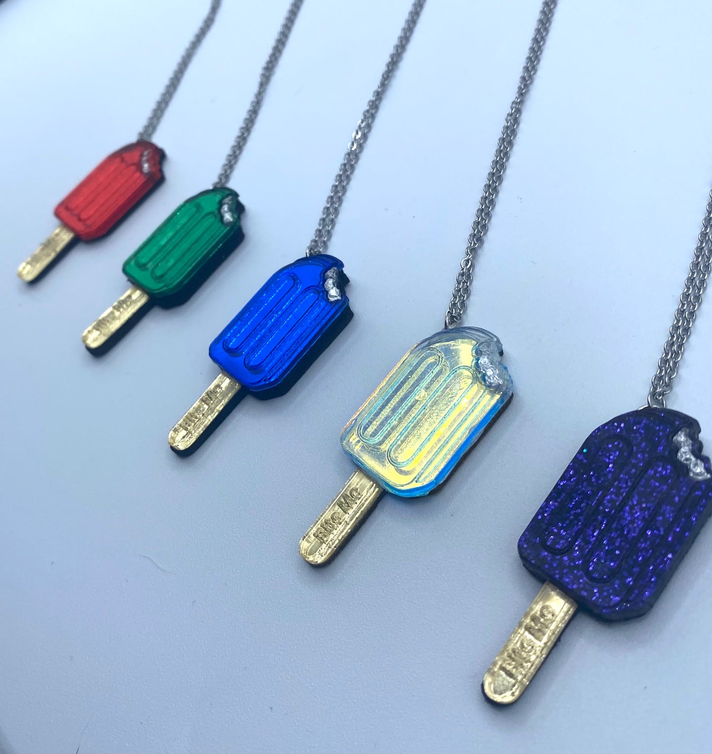 “Bite Me” Popsicle Necklace