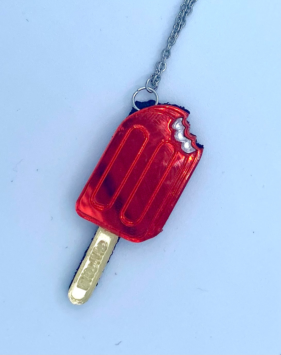 “Bite Me” Popsicle Necklace