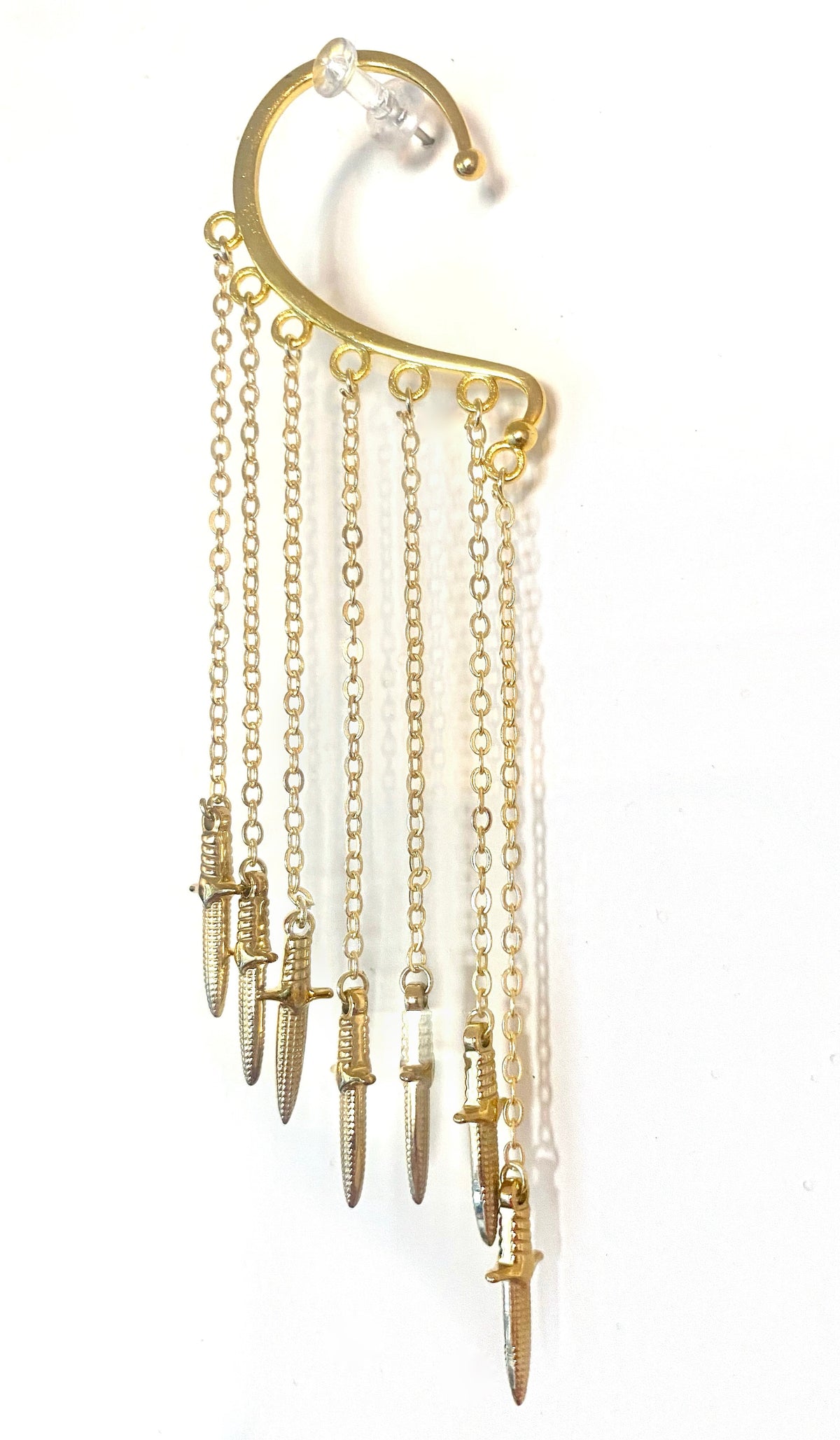 Ear Dagger Design Gold Dagger Ear Cuff – A. Russell Design
