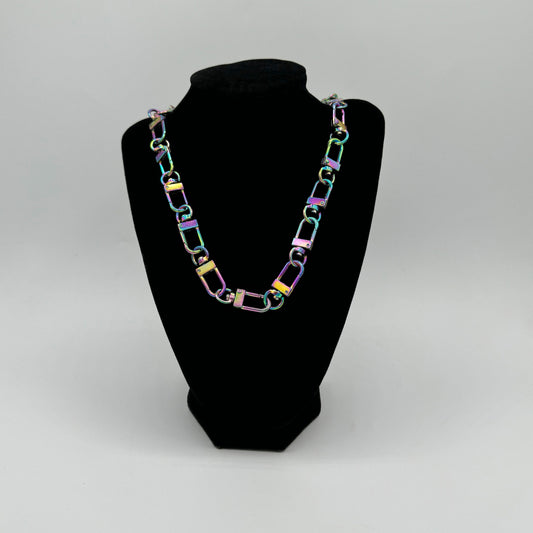 Iridescent Chain Necklace