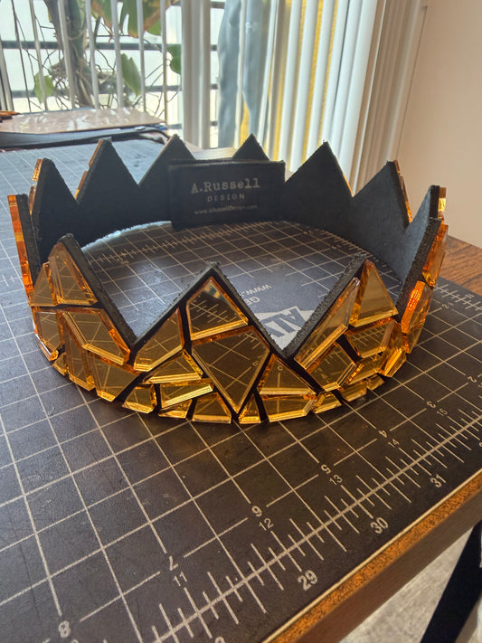 Gold Prince Crown (Shorter in Height)