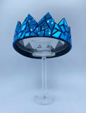 Aqua Mirror Crown on Black