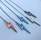 Bolt Necklace (Var Colors)
